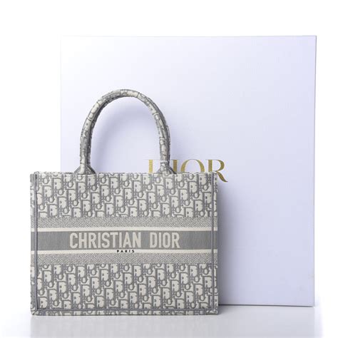 Dior small book tote oblique